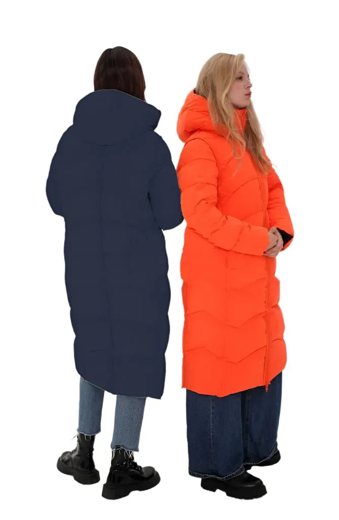 ⇄ Reversible Insulated Winter Coat