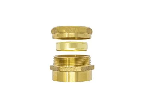 1-1/2" Trap Adapter SJ Nut, Cast Brass