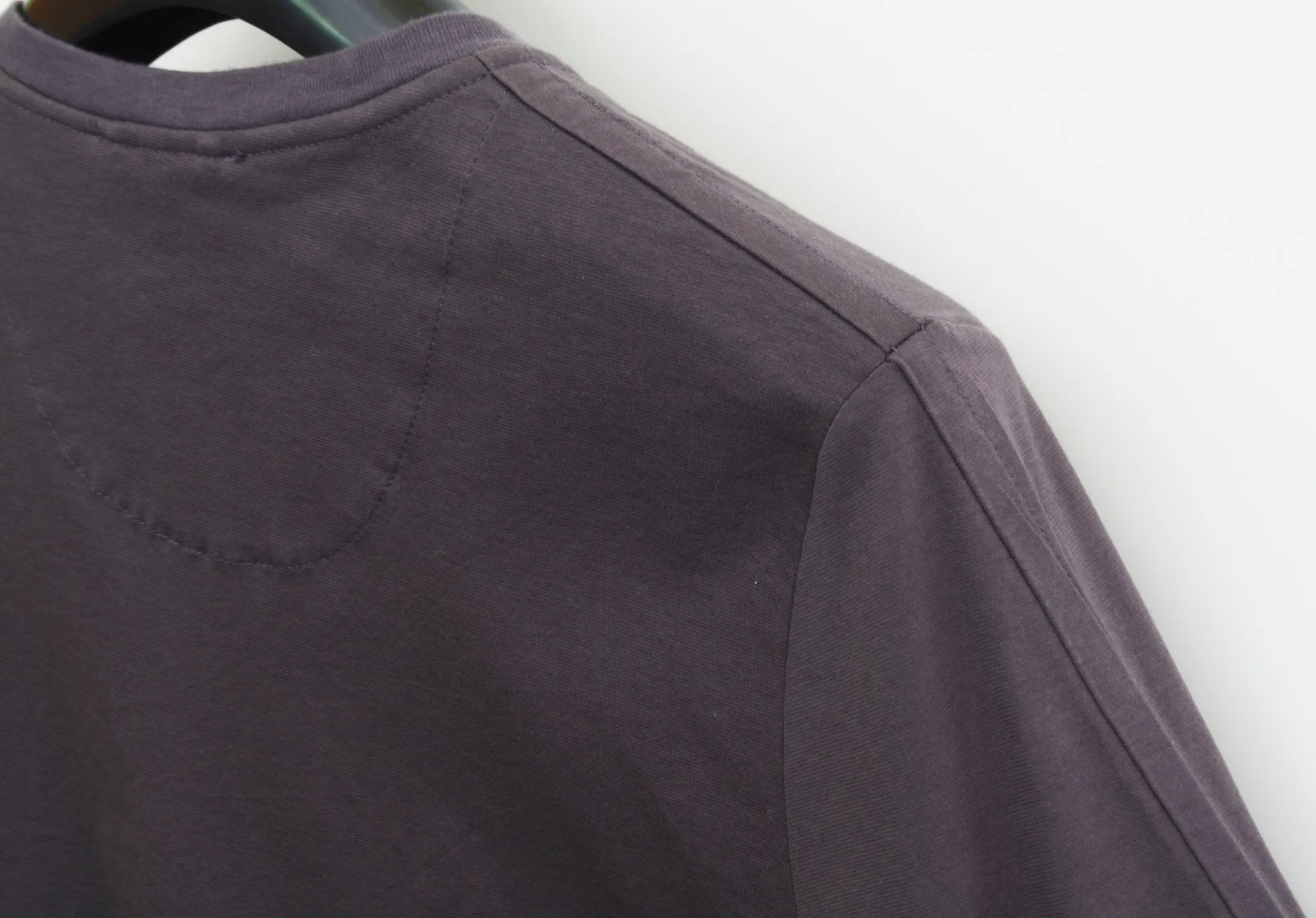 2009 Extrafine Jersey Structured Henley T-Shirt