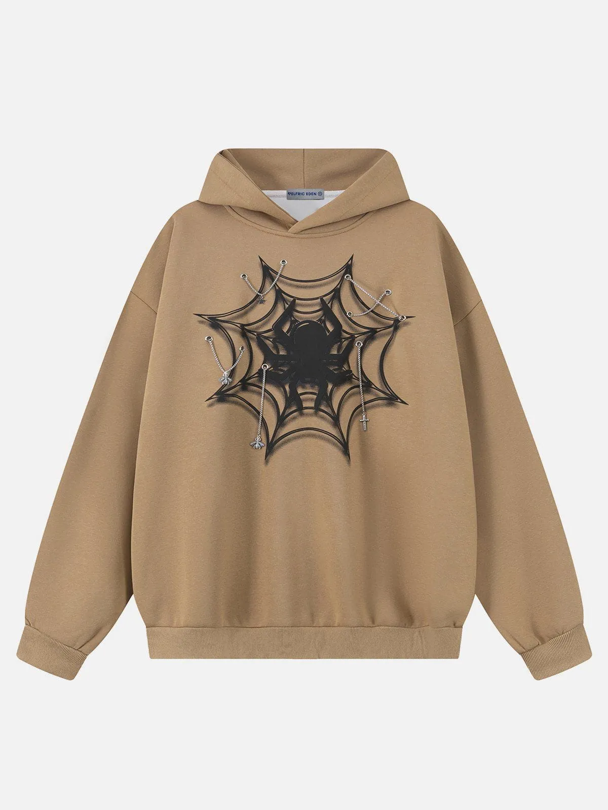 Aelfric Eden Spider Web Print Hoodie