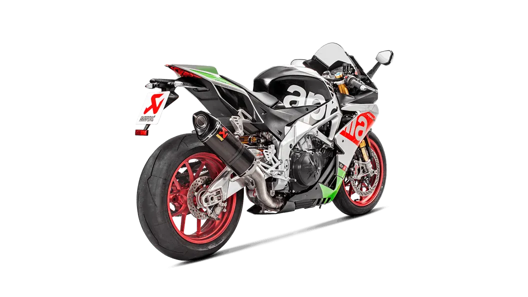 AKRAPOVIC S-A10SO9-RC Slip-On Line (Carbon) Aprilia RSV4 2017-2019