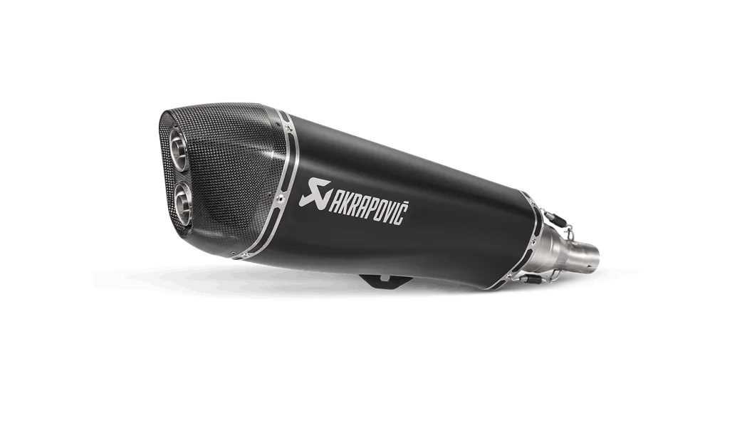 AKRAPOVIC S-PI5SO1-HRAASSBL Slip-On Line (SS) Piaggio MP3 500/500 LT 2008-2019