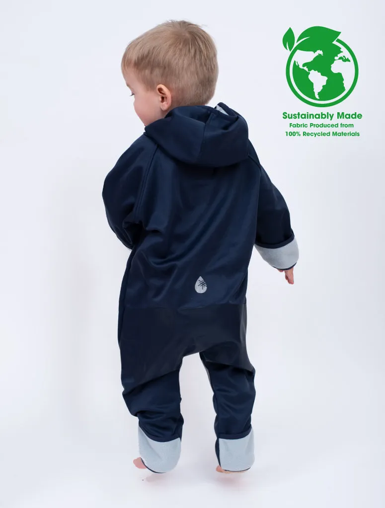 All-Weather Fleece Onesie - Navy