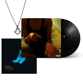 Allday / The Necklace LP Vinyl, Signed Art Card & Limited Edition Teddy Necklace