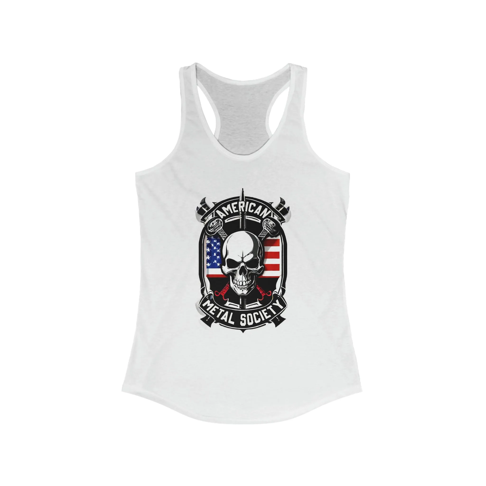 American Metal Society Women's Ideal Racerback Tank