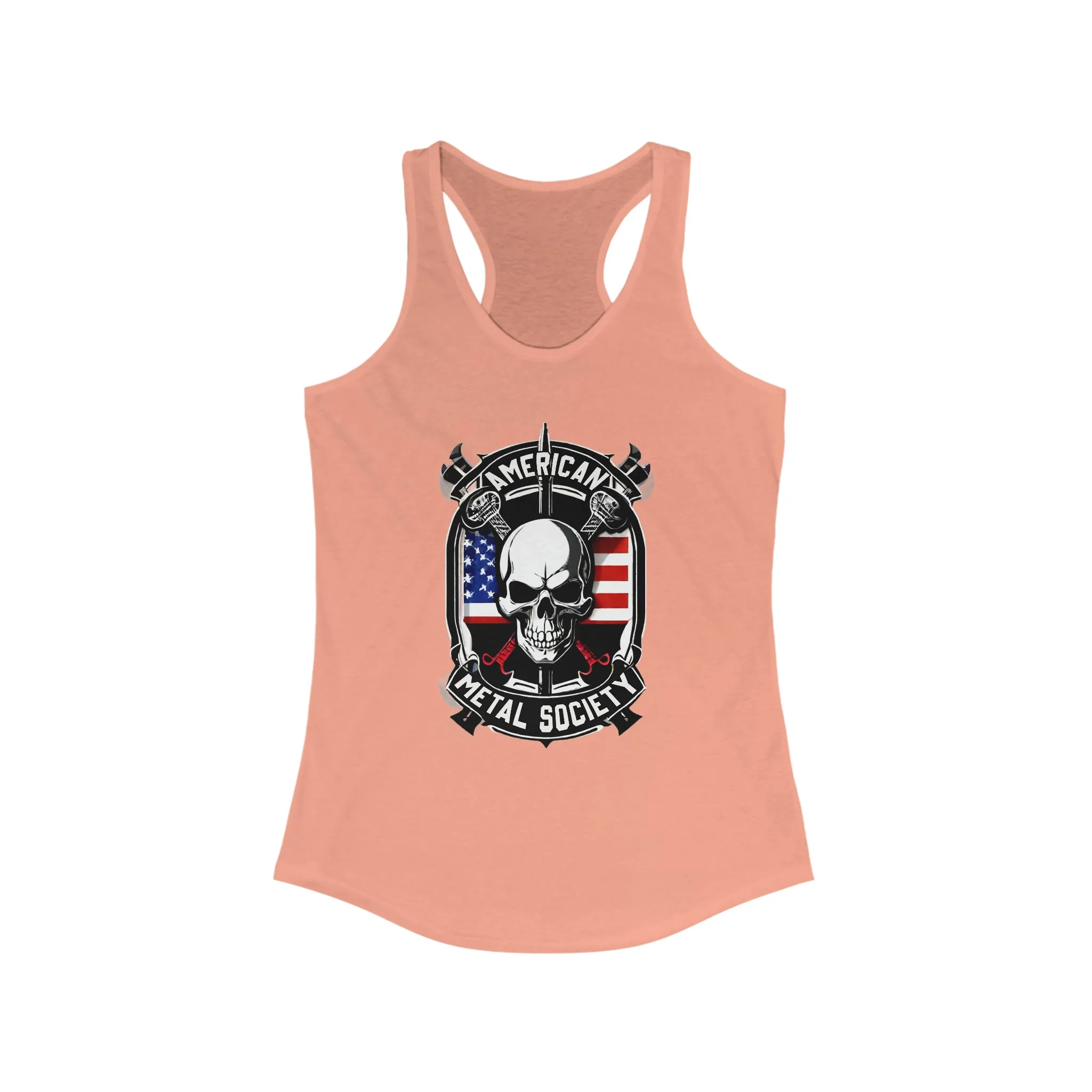 American Metal Society Women's Ideal Racerback Tank