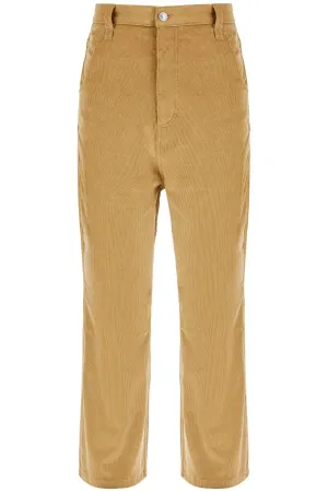 Ami Alexandre Matiussi Baggy Corduroy Pants With Rib