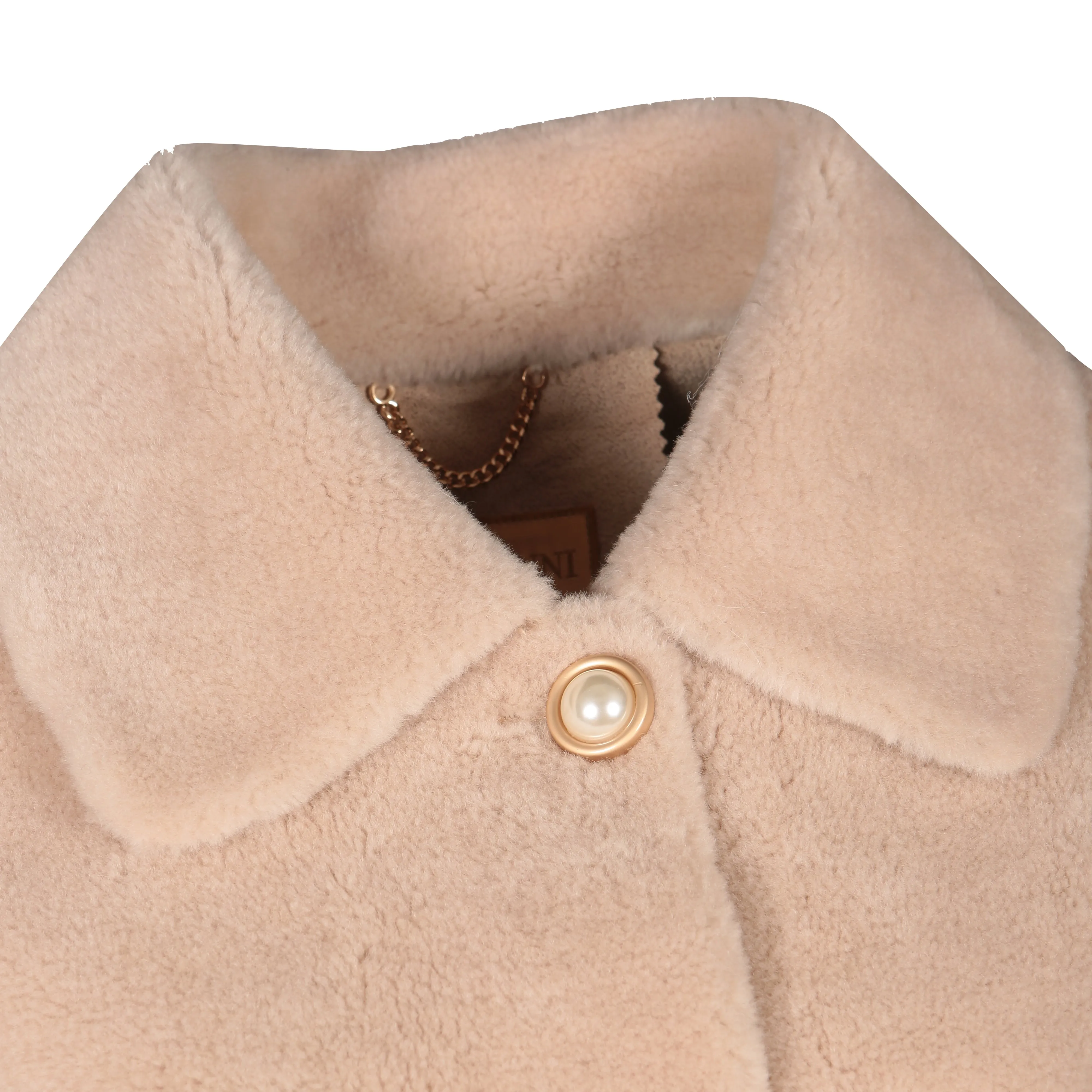 'Amore' Wool Coat in Cammello