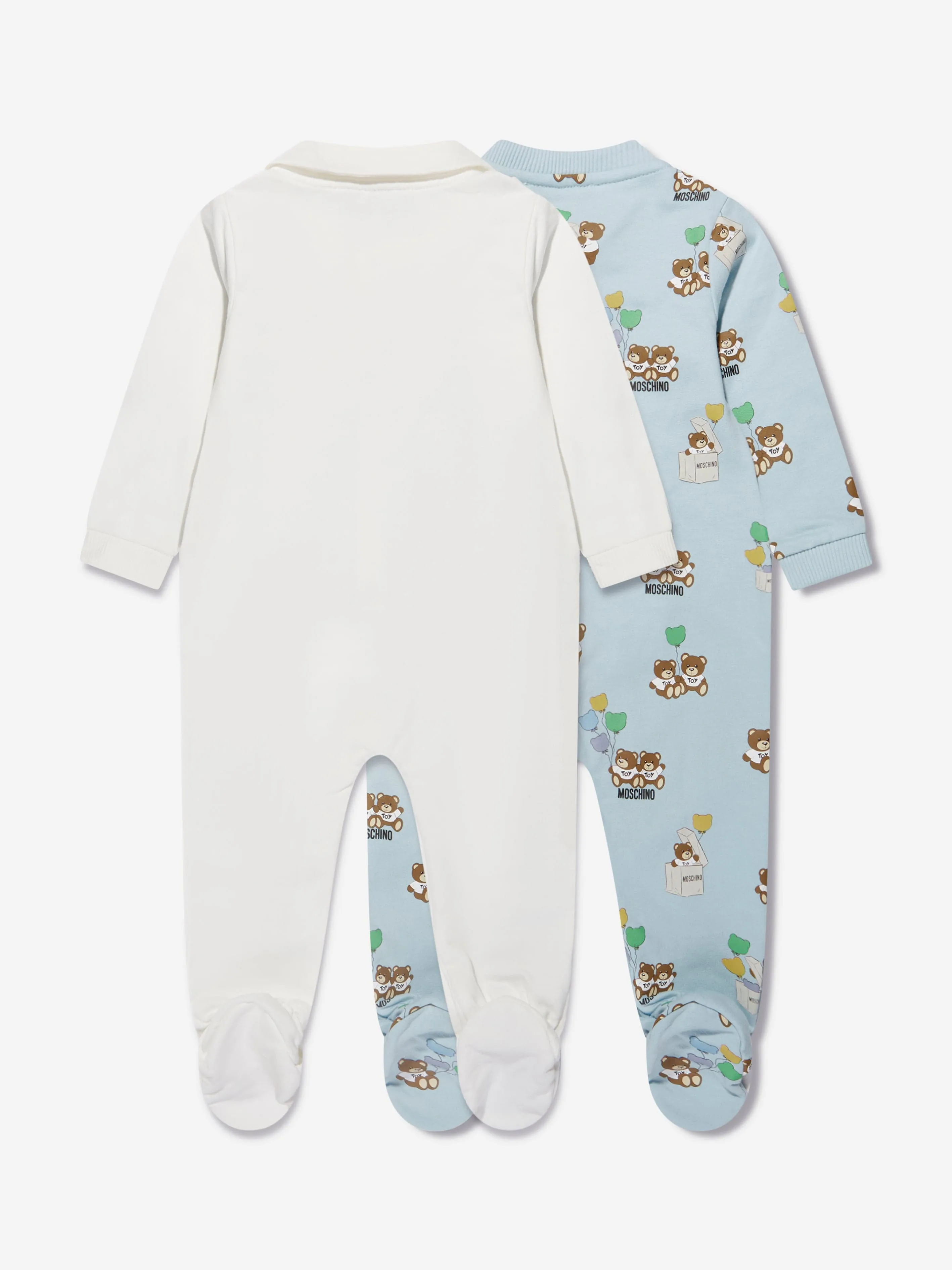 Baby Boys Babygrows Gift Set in Blue