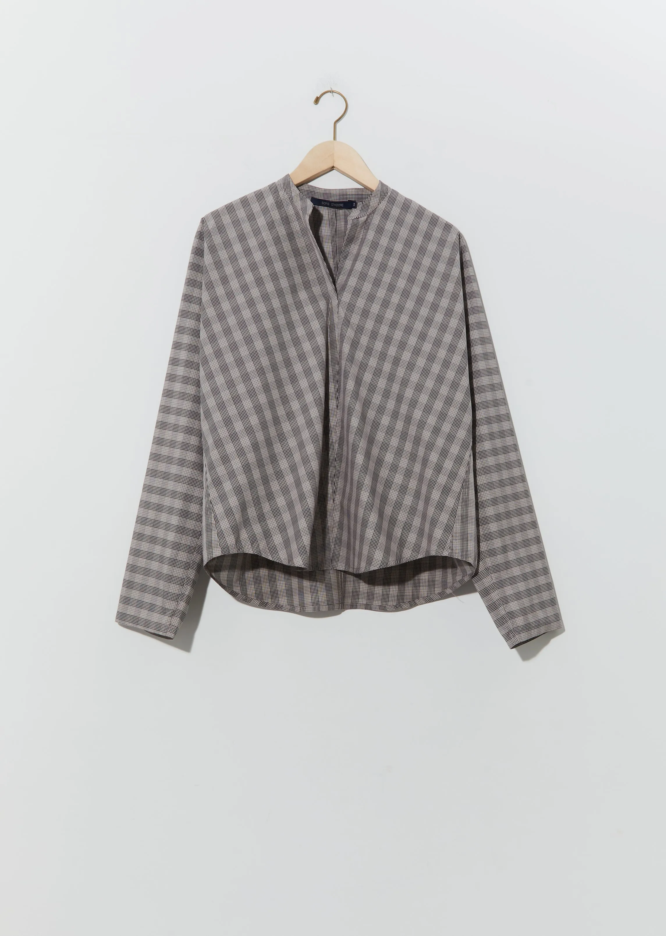 Baj Henley Tartan Shirt