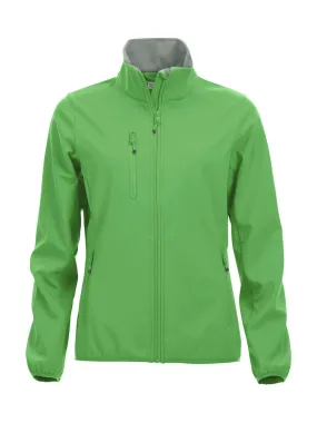 Basic Softshell Jacket Ladies Apple Green 020915