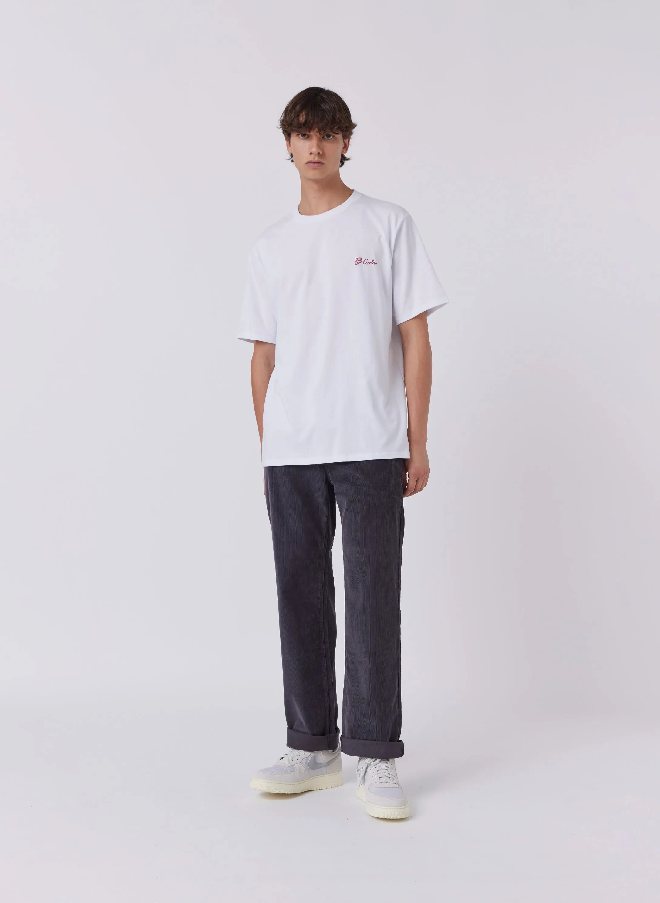 B.Boxy 2.0 Pant Washed Black Cord