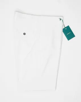 Berwich Wide Fit Cotton Chinos / Chalk