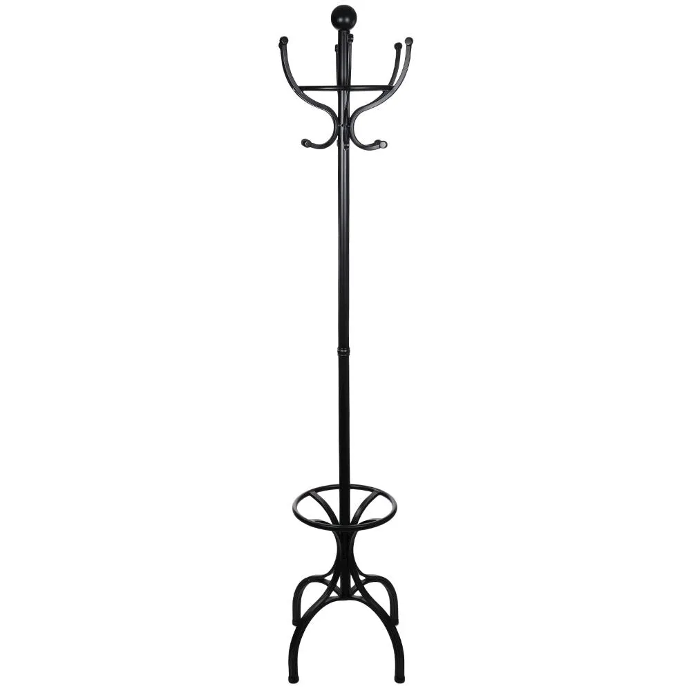 Black Coat & Hat Stand