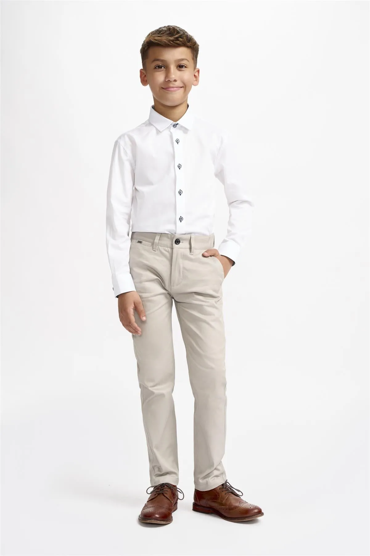 Boys Dakota Chinos Slate