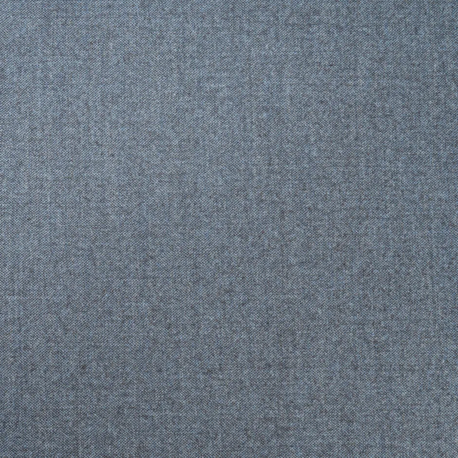 Brown & Powder Blue Double Faced Pure New Zealand Wool