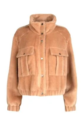 Brunello Cucinelli Buttoned Bomber Jacket