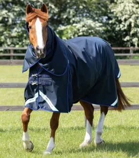 Buster 40g Turnout Rug with Classic Neck Cover Navy