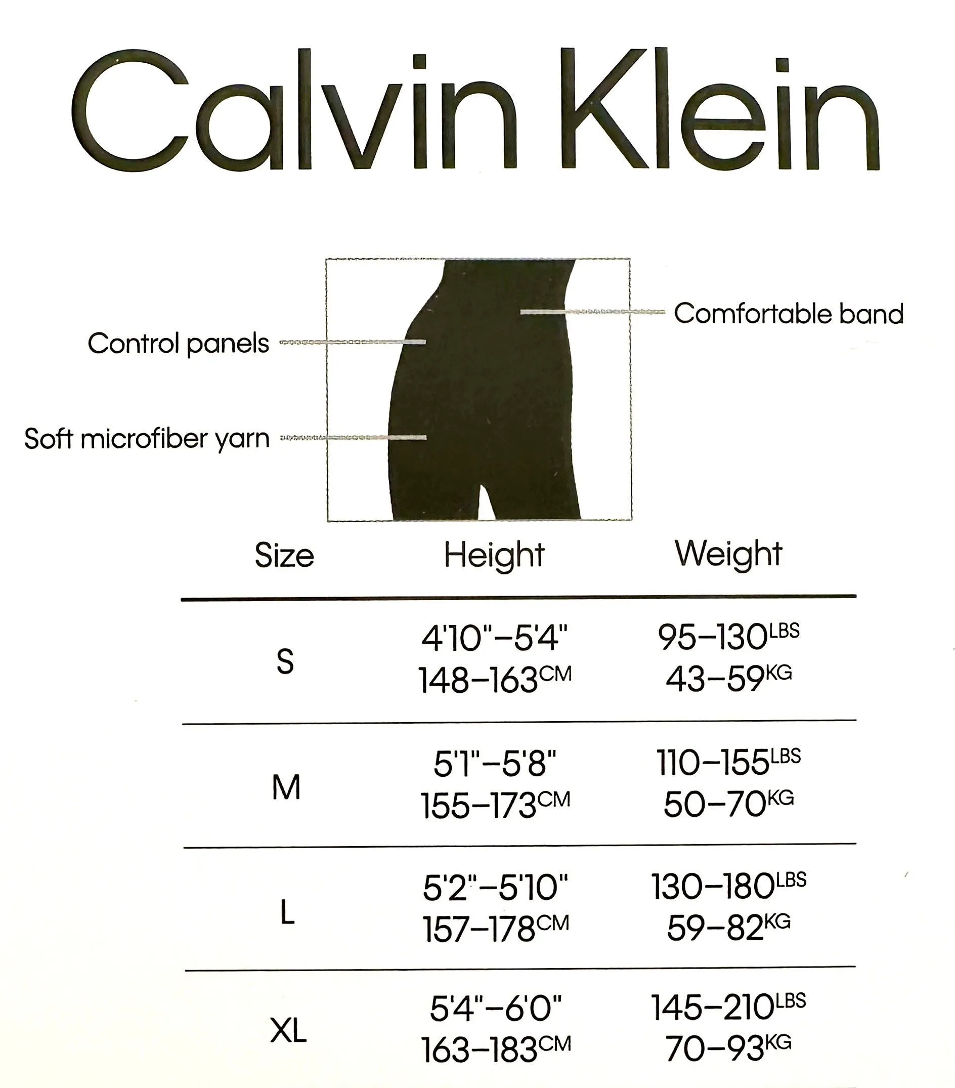 Calvin Klein® Ultrafit High Waist Shaper 80 Denier Opaque Tights