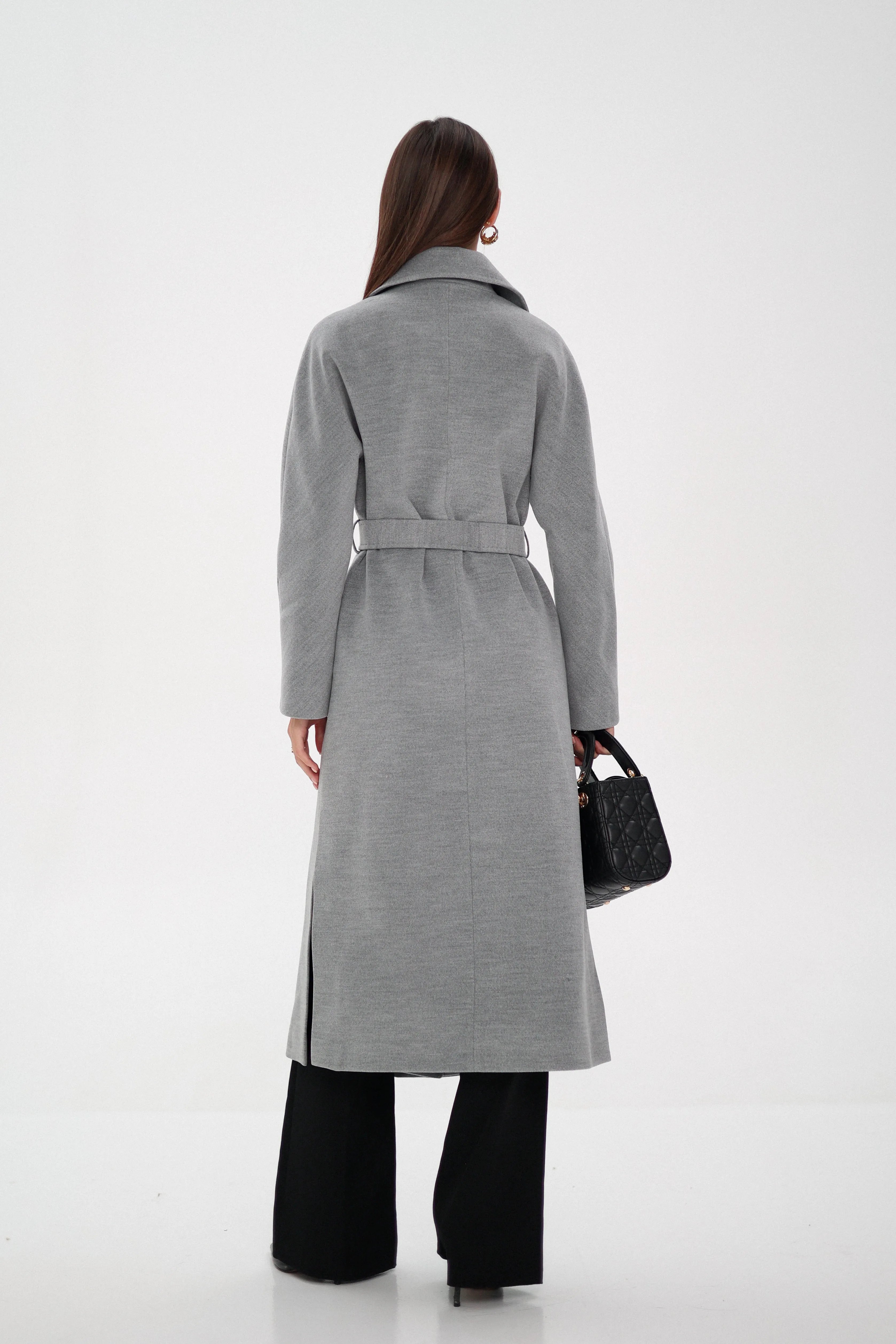 Cambridge Comfort Wraparound Wool Cashmere Coat