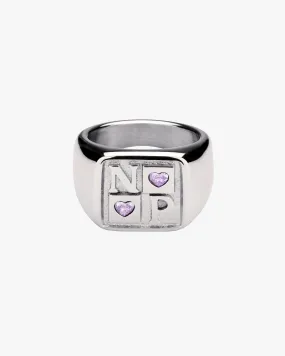 CHESS RING SILVER