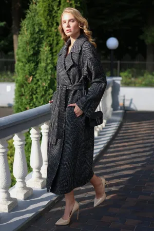 Classic Alpaca Wool Blend Coat