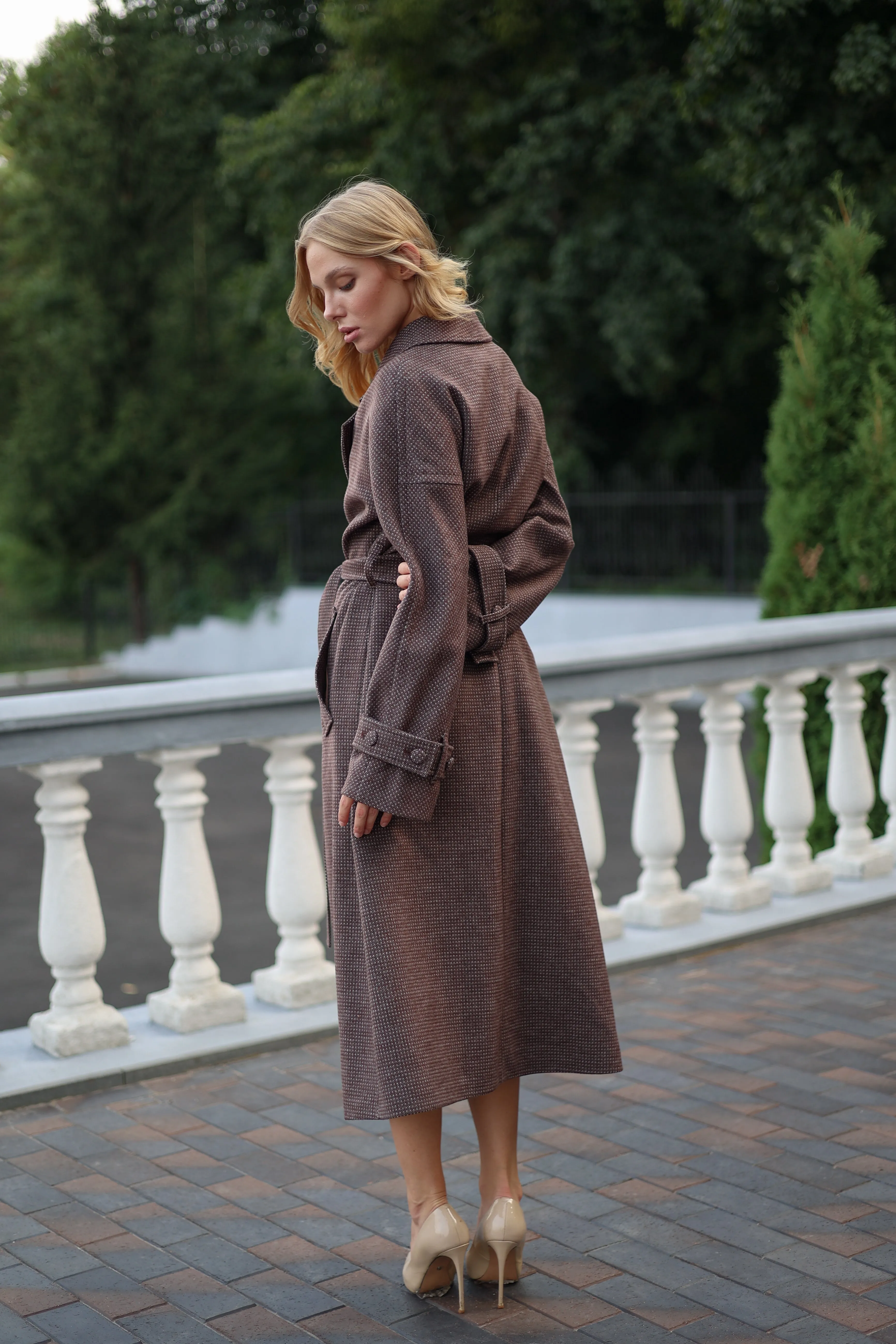 Classic Alpaca Wool Blend Coat