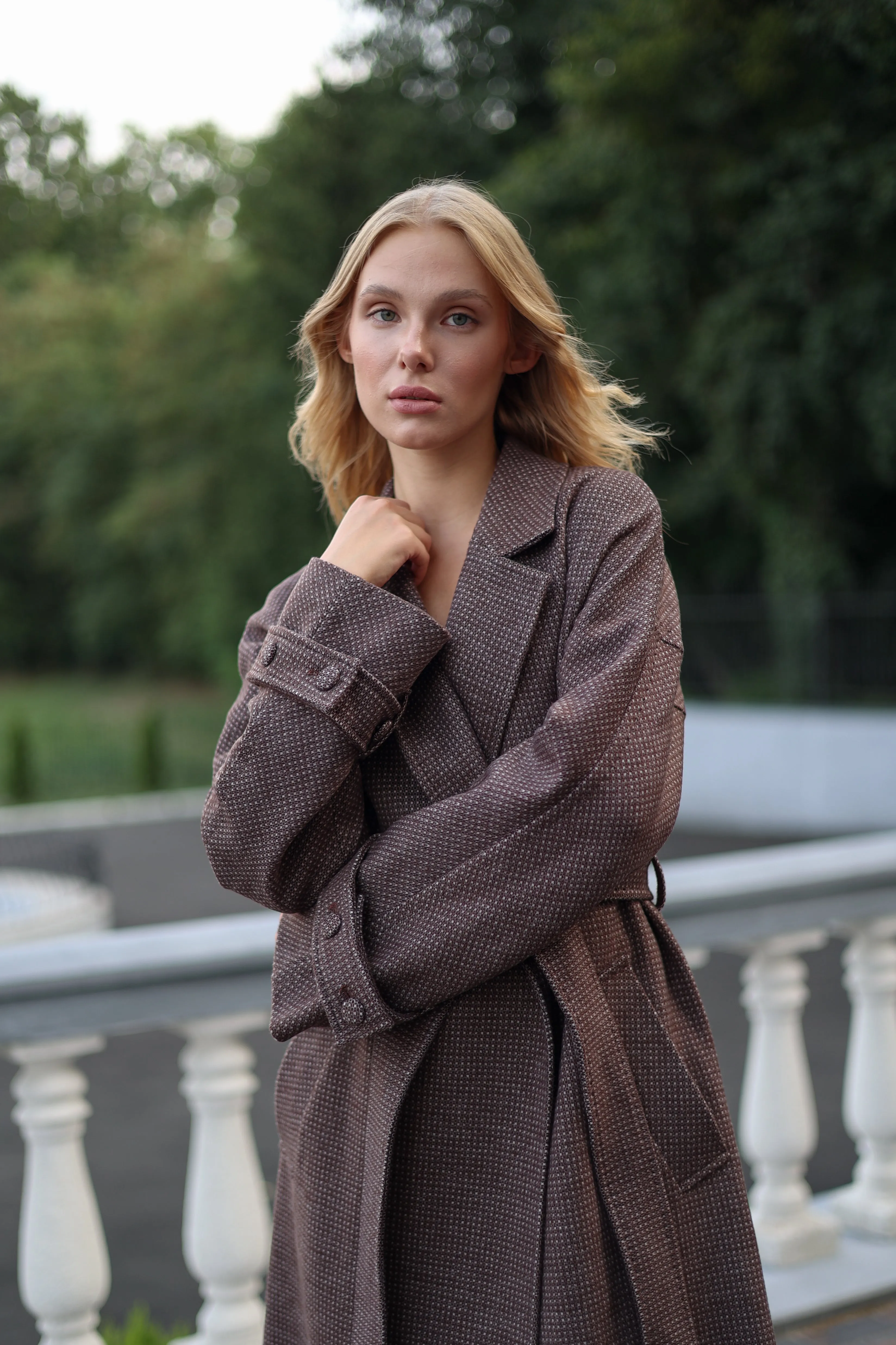 Classic Alpaca Wool Blend Coat