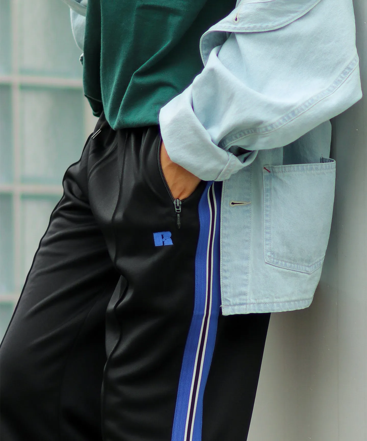 Classic Jersey Track Pants 　＜RC-22042＞BLACK/ブラック