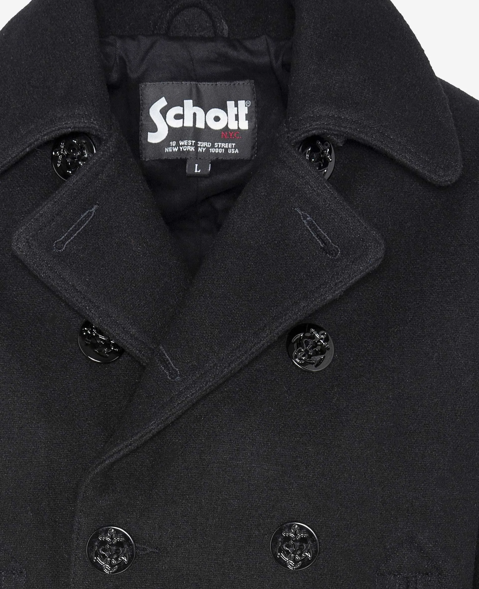 Classic Peacoat Double Breasted - Schott N.Y.C.