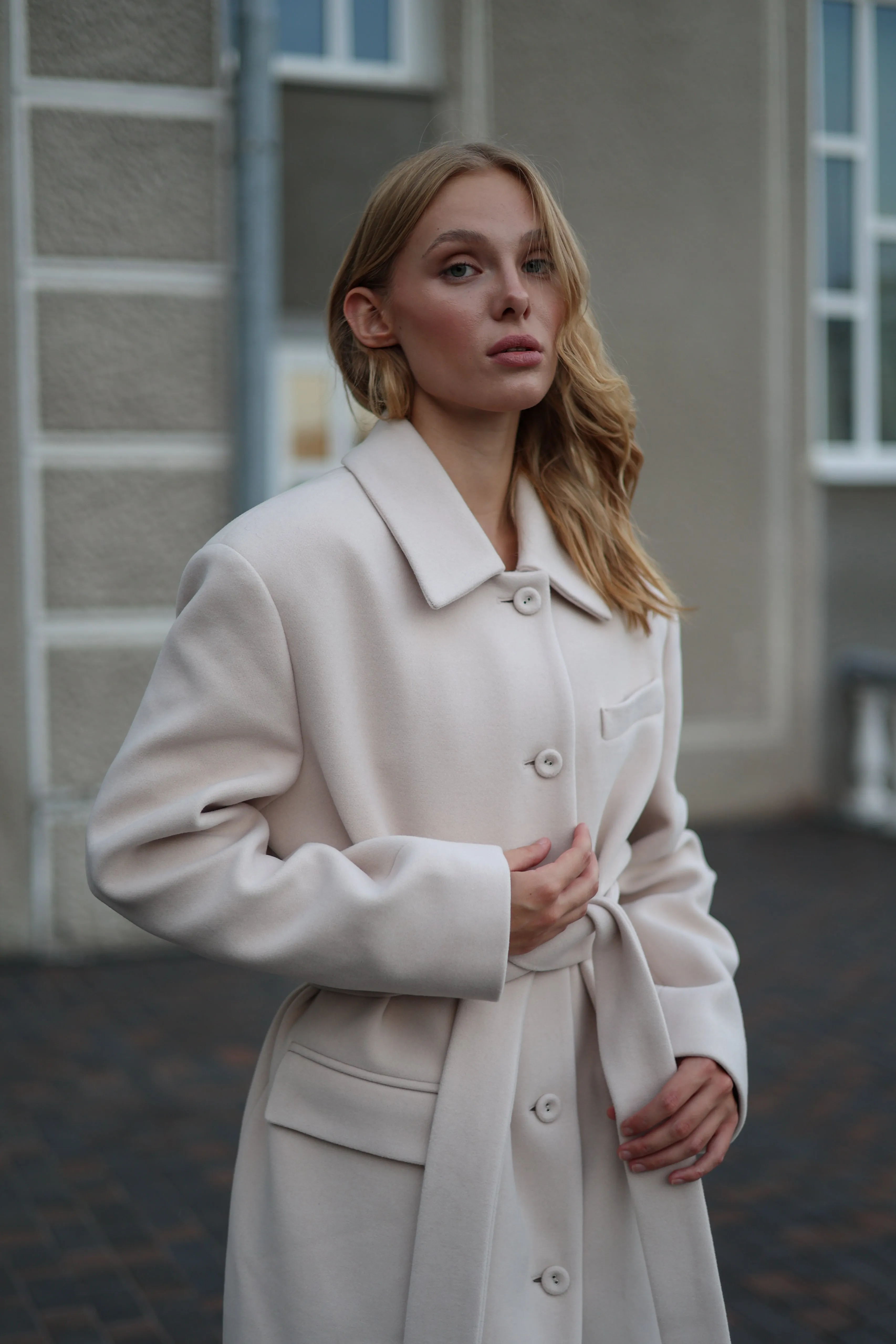 Classic Wool Blend Coat