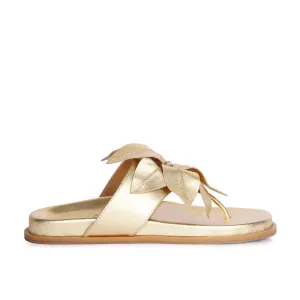 Claudia Gold Slip On