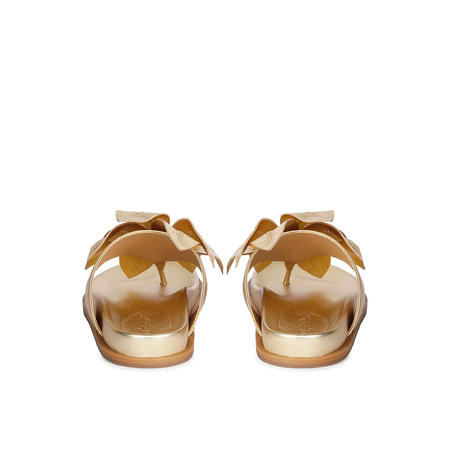 Claudia Gold Slip On