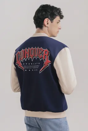 Conqueror Navy Beige Jacket