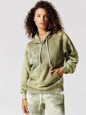 Cotton Citizen - Brooklyn Oversized Zip hoodie in Basil Haze