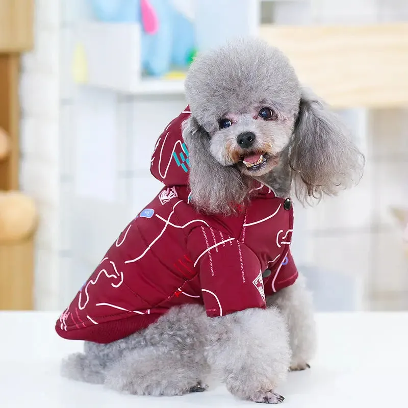 Cotton Padded Dog Pet Coat