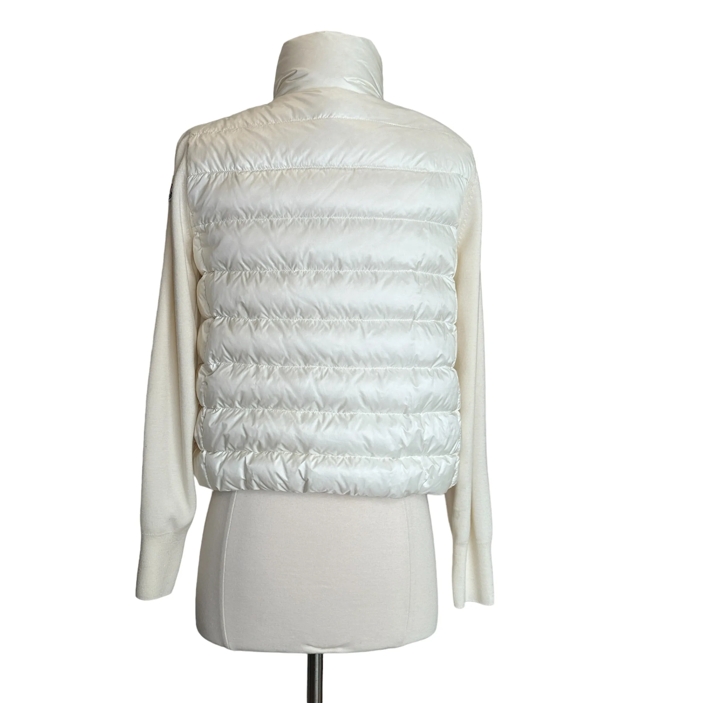 Cream Puffer Jacket - XS