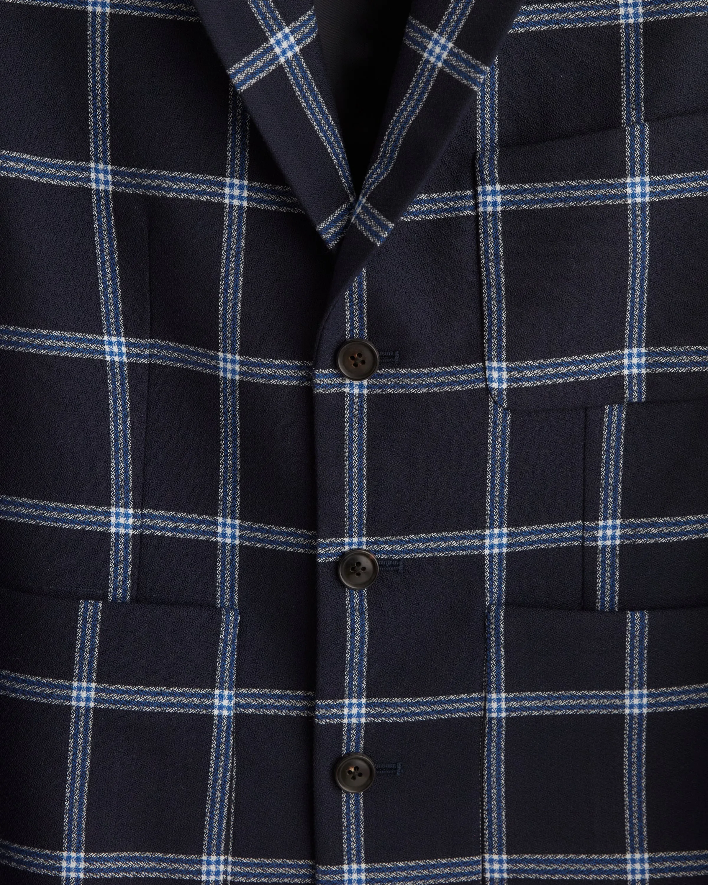 Criterion Plaid Suit Jacket - 36