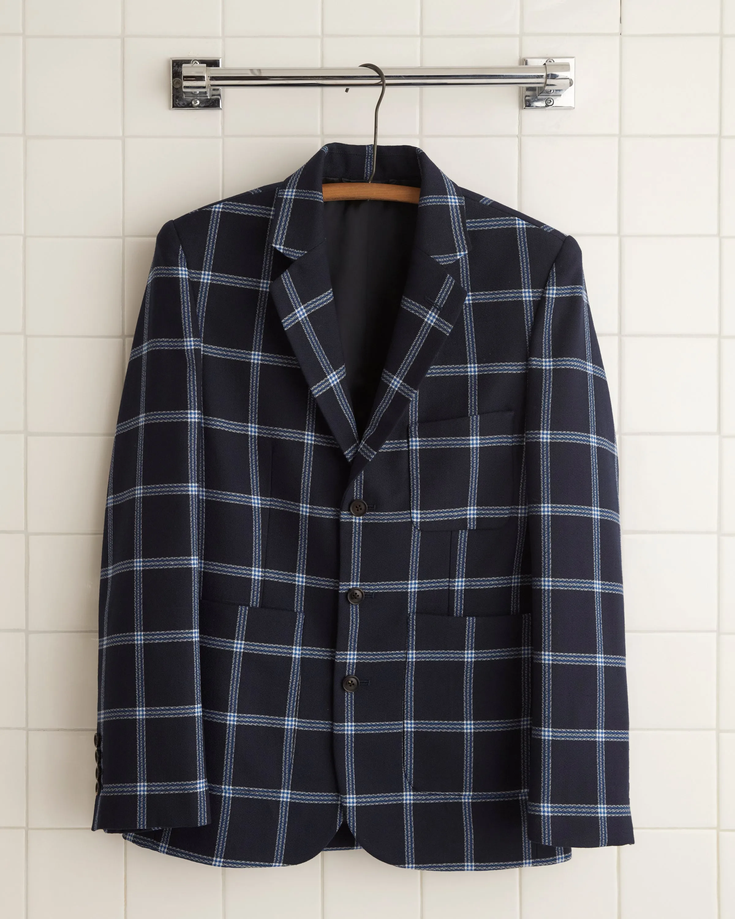 Criterion Plaid Suit Jacket - 36