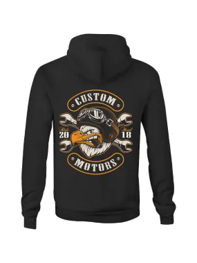 CUSTOM MOTORS - UNISEX FLEECY HOODIE