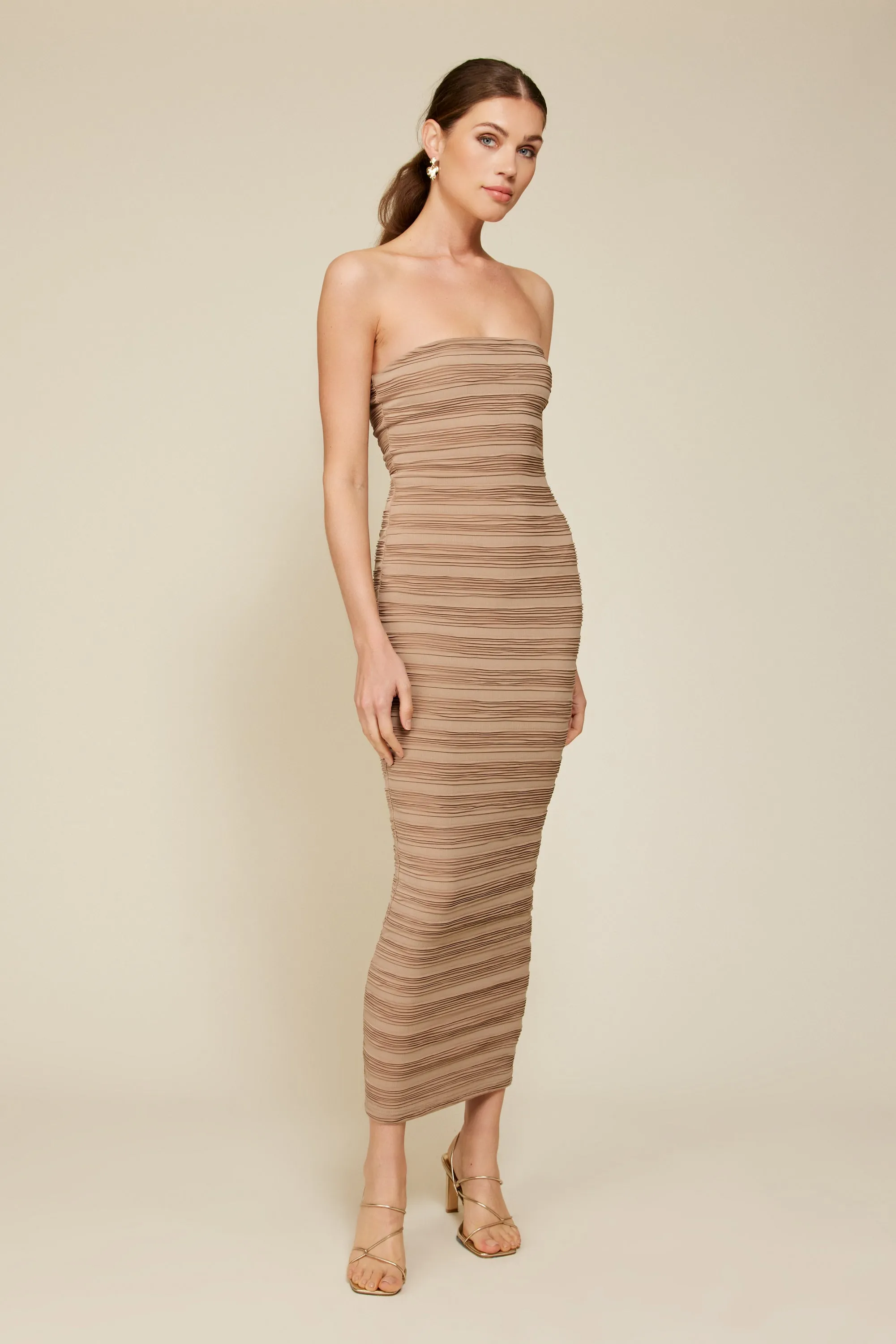 Cypress Maxi Dress Mocha