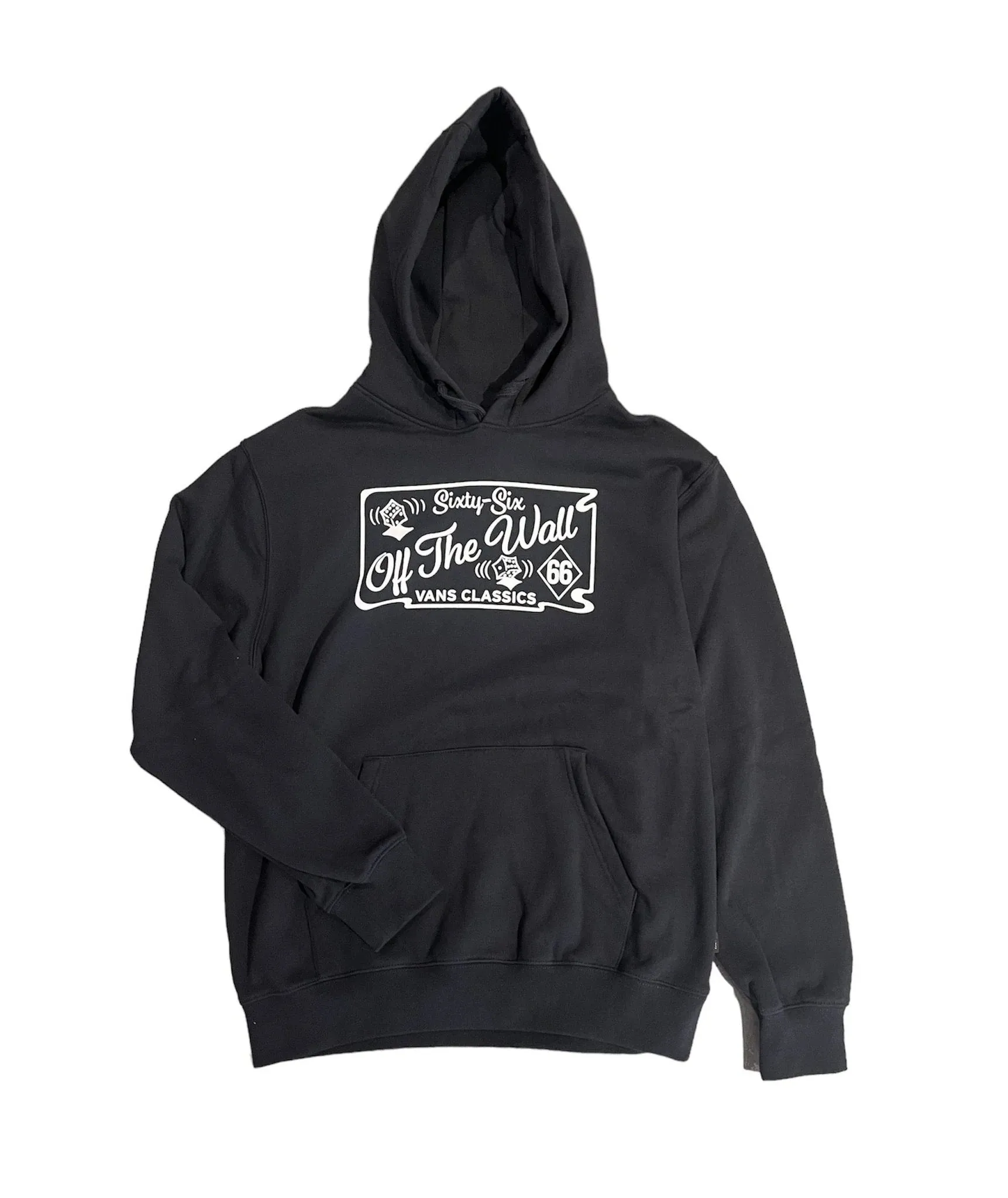 Diced Pullover Hoodie Black