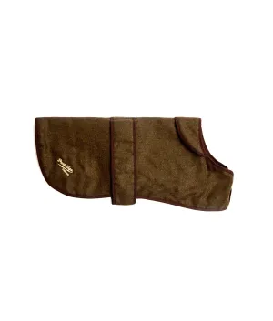 Dog Coat - Dark Green Tweed