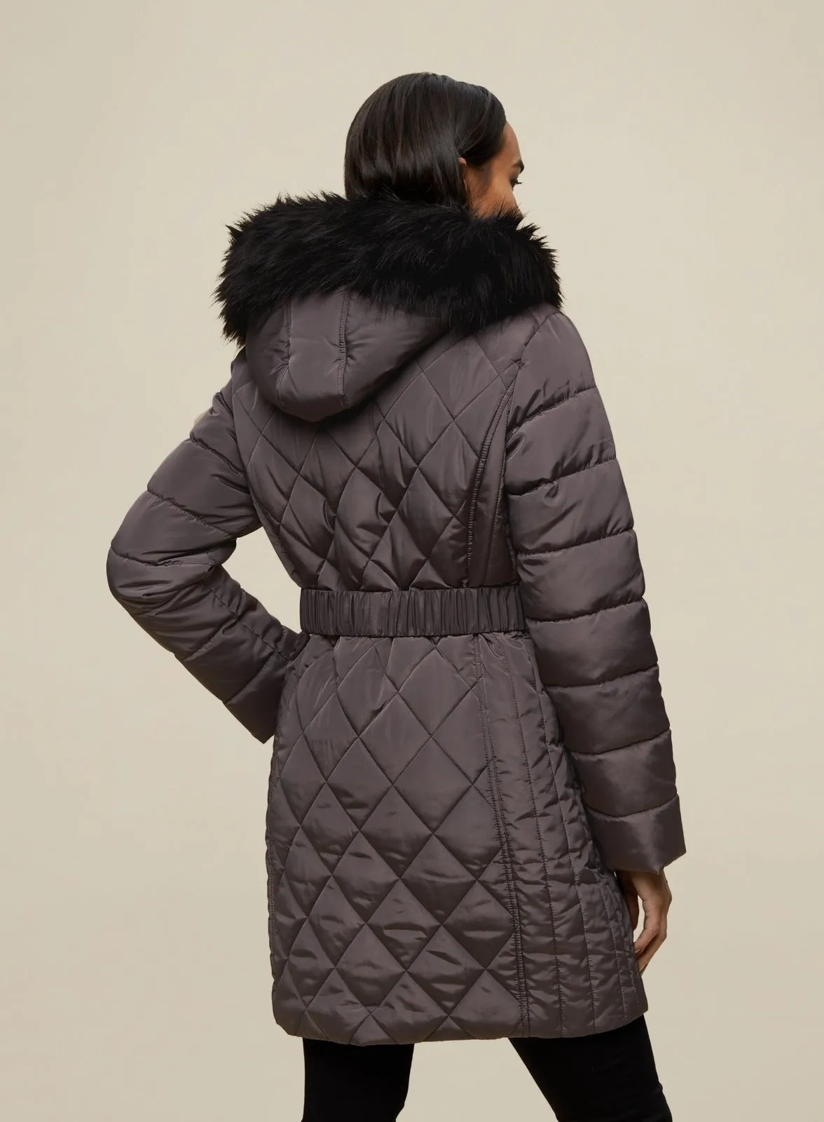 Dorothy Perkins Long Lux Padded Coat - 3 Colours