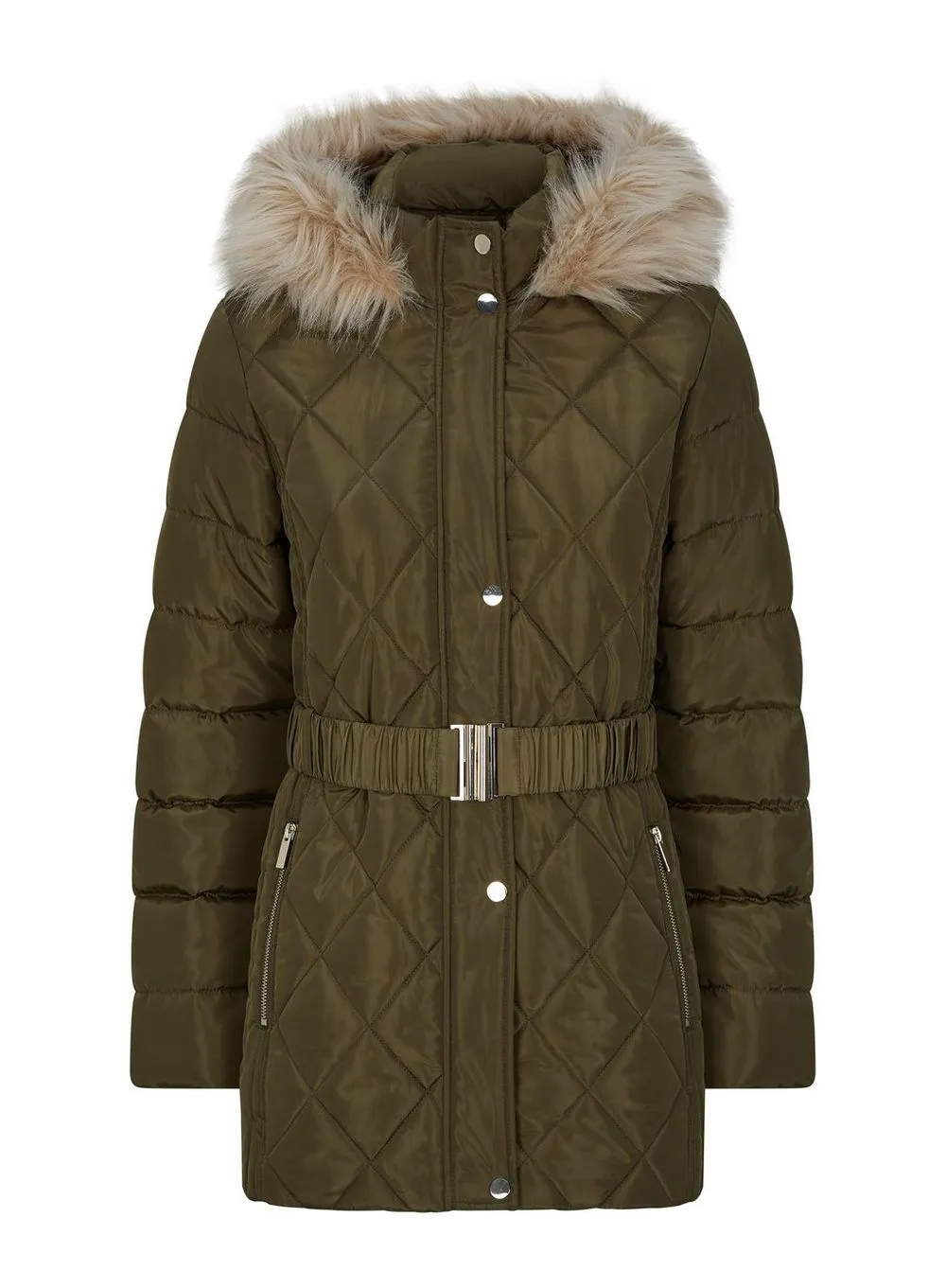 Dorothy Perkins Long Lux Padded Coat - 3 Colours