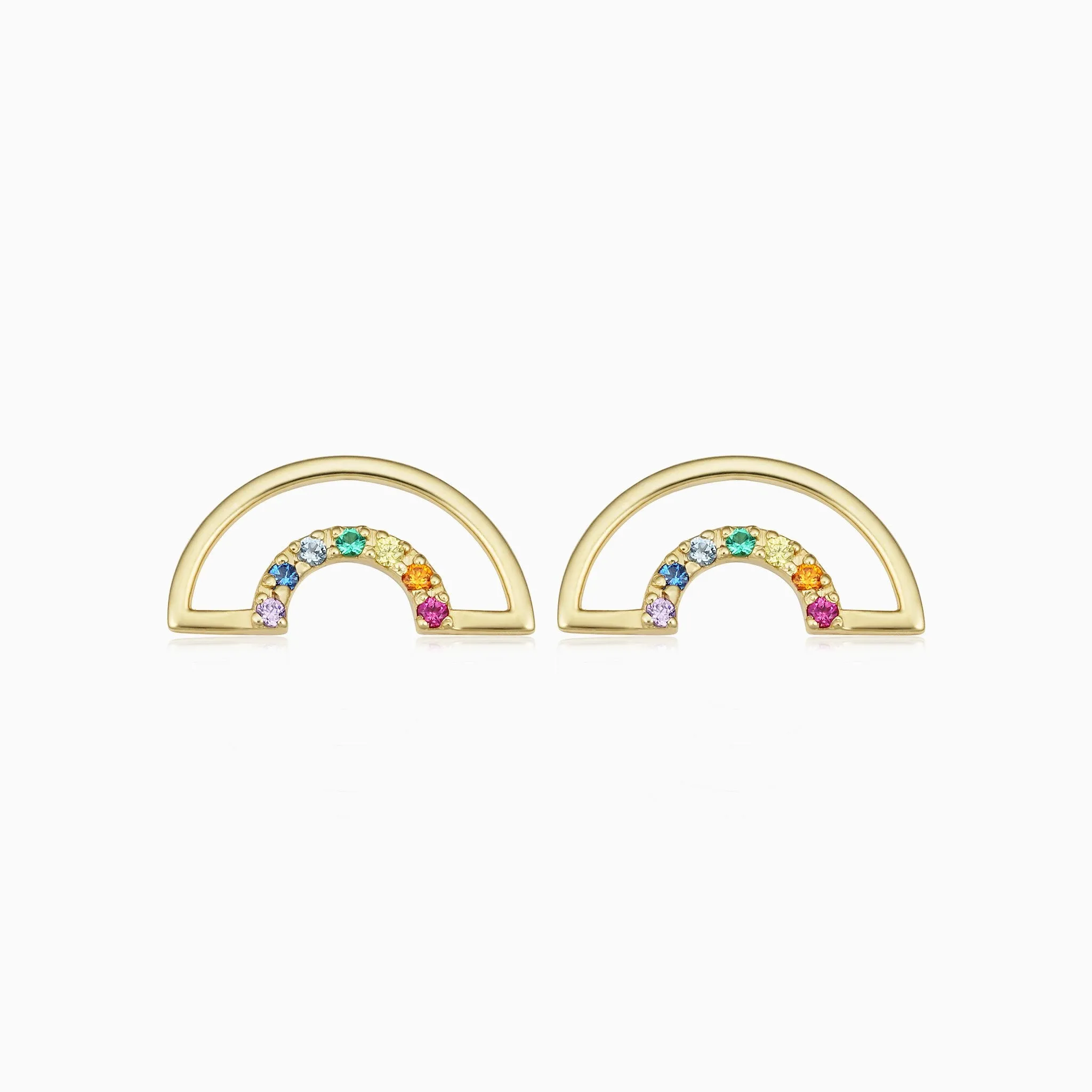 Double Rainbow Studs