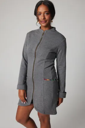 Dream Fleece Coat - Grey