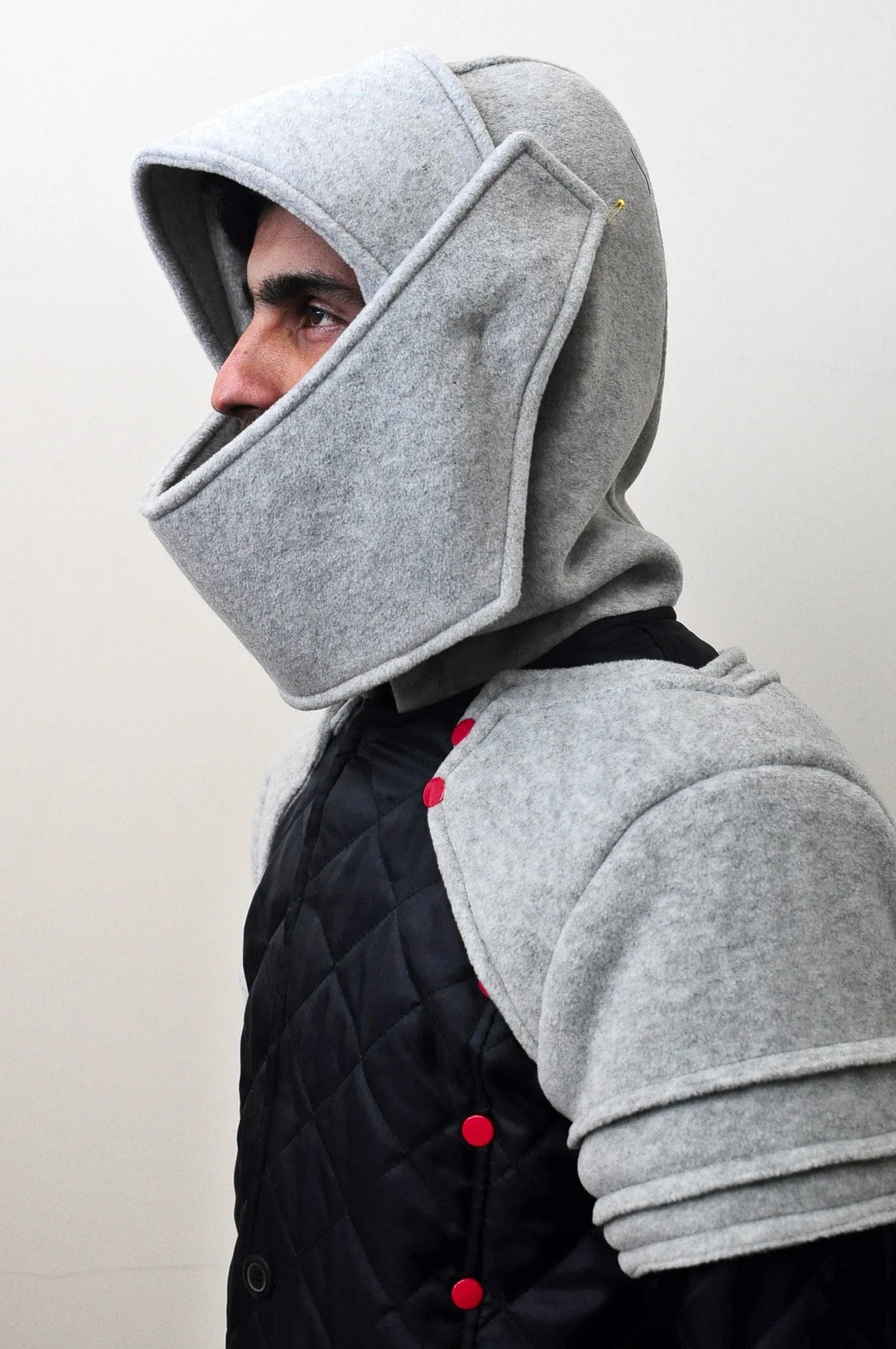 Duncan Armored Knight Hoodie Sweatshirt Polar Fleece Assassin's Creed JACKET