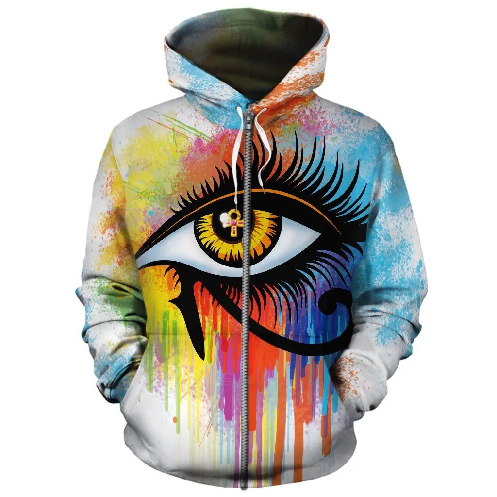 Egyptian Eye Of Ra All-over Hoodie