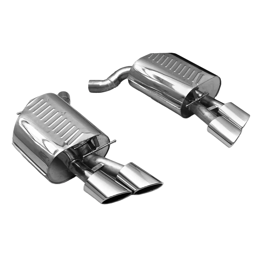 EISENMANN B5491.02180 Rear Muffler Sport (Not EG/CEE/EPA/CARB Approved) 4 x 120 x 77 mm for BMW 6 (E64) M6 Convertible